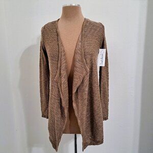 Cloud Chaser Women's Sweater Cardigan Long Sleeve Size XS Color Tan NWT